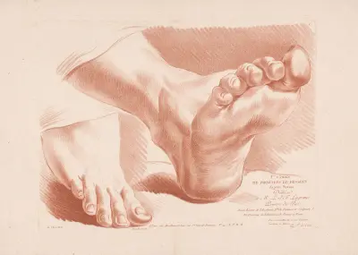 Two feet, 1749 – nr 3 av Louis-François Roubiliac