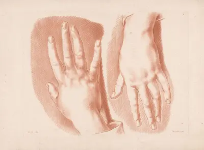 Two hands, 1749 – nr 1 av Louis-François Roubiliac