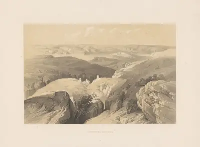 Couvent de Saint Saba av François Stroobant