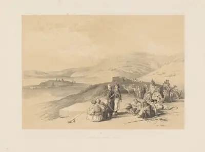 Fontaine de Jacob à Sichem av François Stroobant