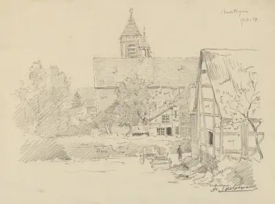 Kyrkan och byn Chevetogne (med anteckningar) av Jean-François Taelemans