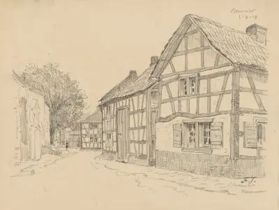 Gränd i Neuenahr (Rhenlandet-Pfalz) av Jean-François Taelemans