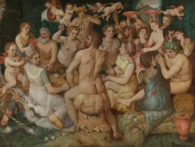 Banquet of the Gods av Frans Floris