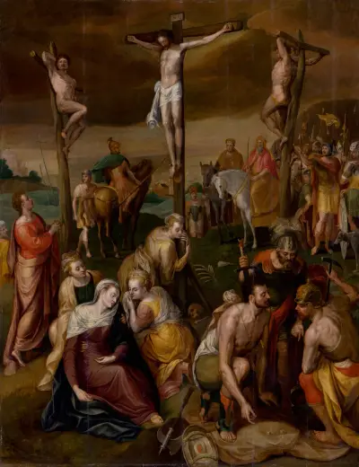 Crucifixion av Frans Floris