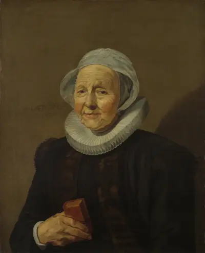 An Old Lady av Frans Hals