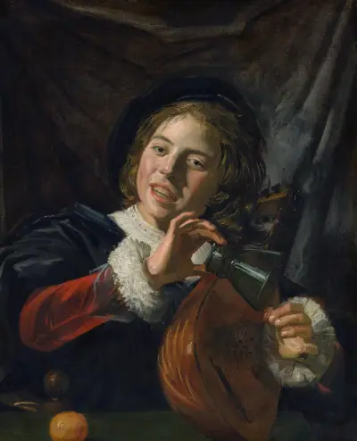 Boy with a Lute av Frans Hals