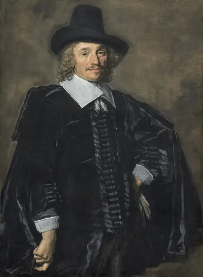 Portrait of a Gentleman av Frans Hals