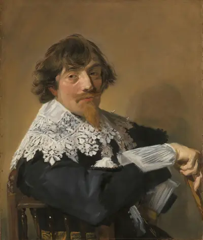 Portrait of a Man, 1635 av Frans Hals