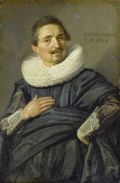 Portrait of a Young Cavalier av Frans Hals