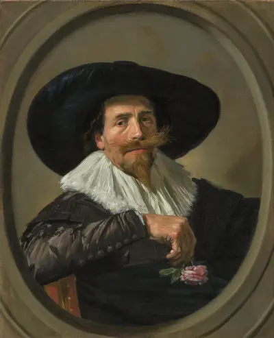 Portrait of Pieter Dircksz. Tjarck av Frans Hals
