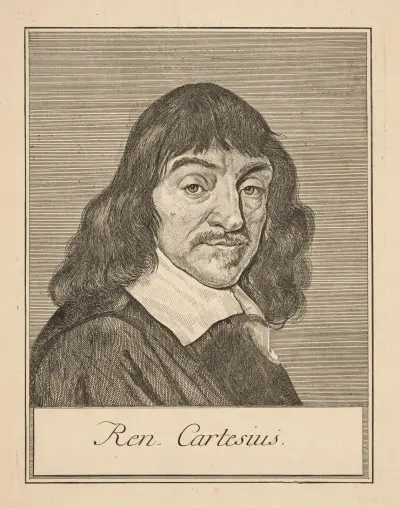 Ren. Cartesius (Rene Descartes) av Frans Hals