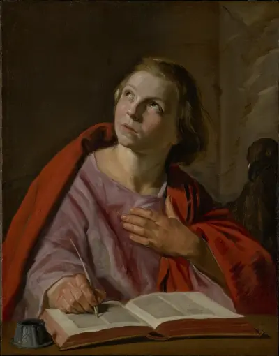 Saint John the Evangelist av Frans Hals