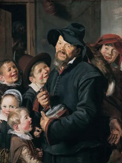 The Rommel-Pot Player av Frans Hals