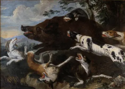 Boar Hunt av Frans Snyders