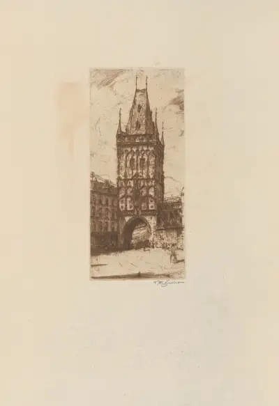 The Powder Gate av Tavík František Šimon