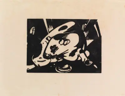 Bull av Franz Marc
