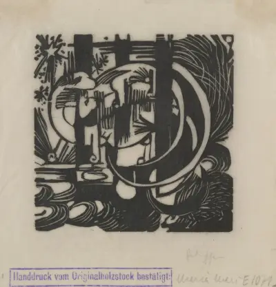 Lizards, 1912 – nr 2 av Franz Marc