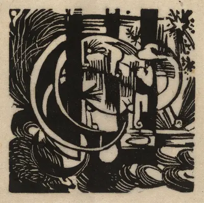 Lizards, 1912 – nr 1 av Franz Marc