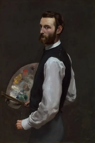 Self-Portrait av Frédéric Bazille