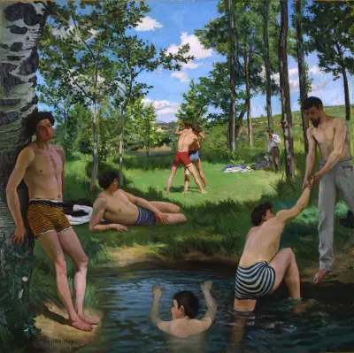 Summer Scene av Frédéric Bazille