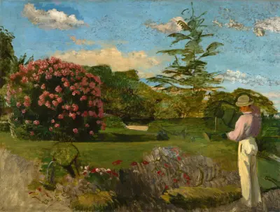 The Little Gardener av Frédéric Bazille