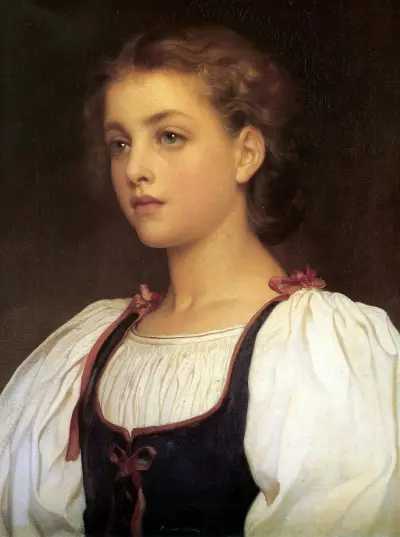 Biondina av Frederic Leighton