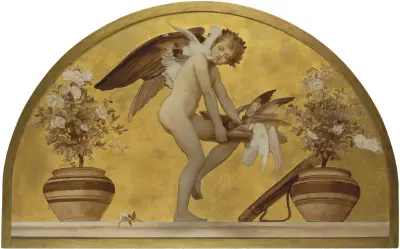Cupid and Doves av Frederic Leighton