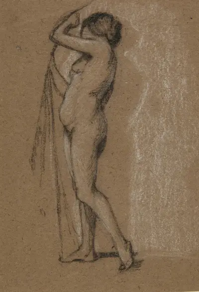 Female nude av Frederic Leighton