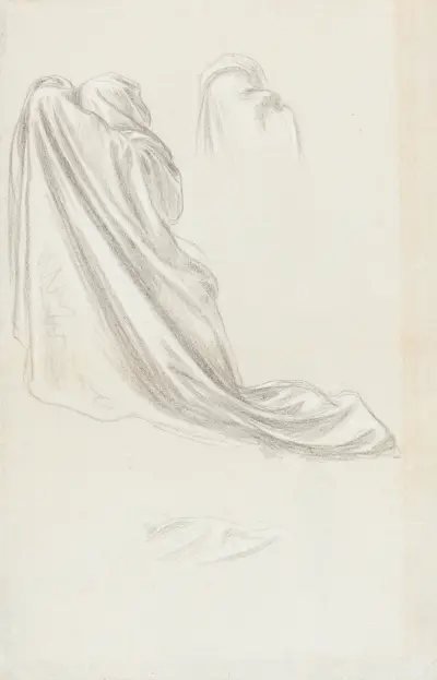 Study for ‘The Wise and Foolish Virgins’ av Frederic Leighton