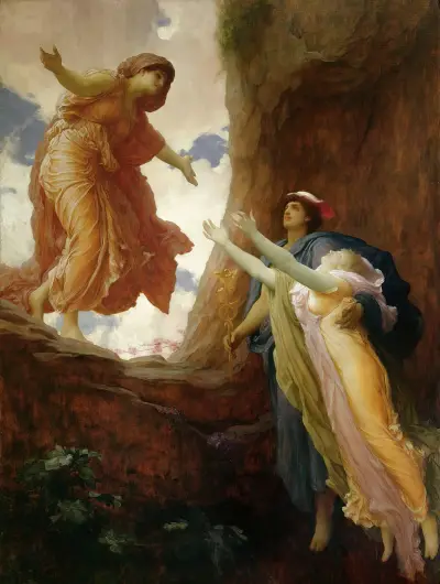 The Return Of Persephone, 1891 av Frederic Leighton