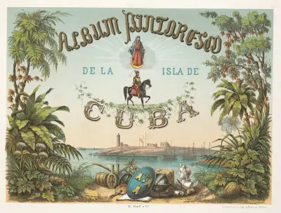 Album pintoresco de la isla de Cuba – Title Page av Pierre Toussaint Frédéric Mialhe