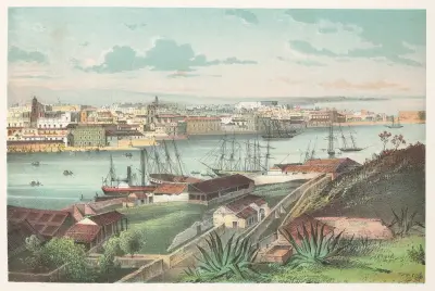 Habana., 1855 – nr 1 av Pierre Toussaint Frédéric Mialhe