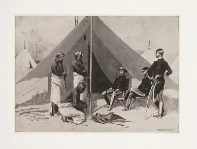 An appeal for justice av Frederic Remington