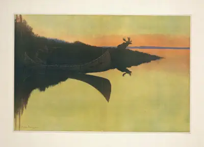 Coming to the call av Frederic Remington