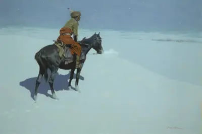 Friends or Foes? (The Scout) av Frederic Remington
