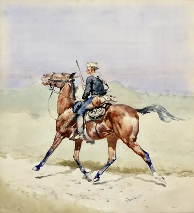 The Advance Guard av Frederic Remington