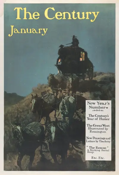 The Century; New Year’s Number, January av Frederic Remington
