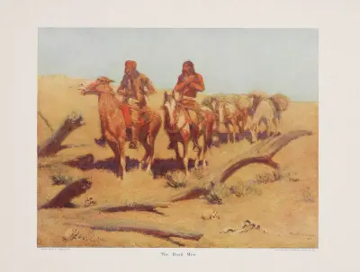 De döda männen av Frederic Remington