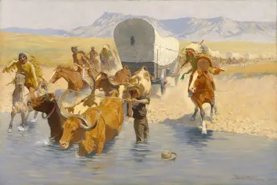 Die Auswanderer, 1904 – Nr. 2 von Frederic Remington
