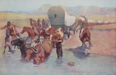 Utvandrarna av Frederic Remington
