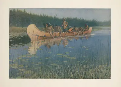 The great explorers. IV–Raddison av Frederic Remington