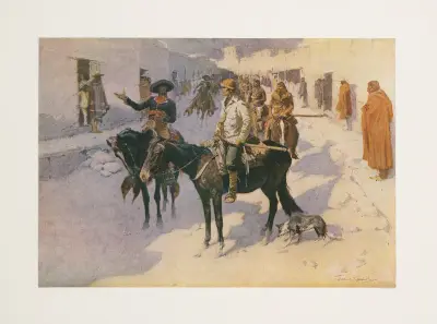 De stora upptäcktsresandena. IX–Zebulon Pike av Frederic Remington