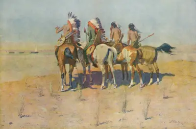 The pioneers av Frederic Remington