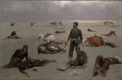 What an Unbranded Cow Has Cost av Frederic Remington