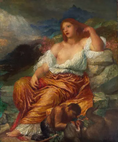 Ariadne av George Frederic Watts