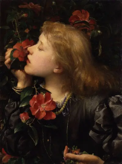 Dame (Alice) Ellen Terry (Choosing) av George Frederic Watts