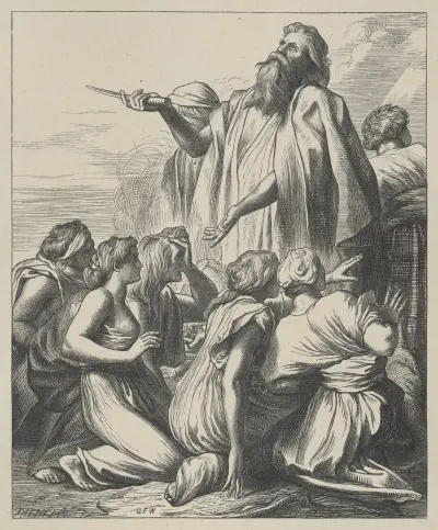 Noah’s Sacrifice av George Frederic Watts