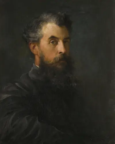 Portrait Of A Gentleman, Possibly Wilfred Scawen Blunt av George Frederic Watts
