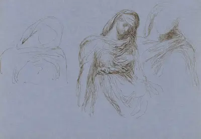 Study of Death for ‘Time and Death’ av George Frederic Watts