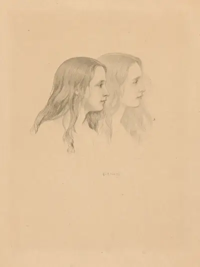 Untitled av George Frederic Watts